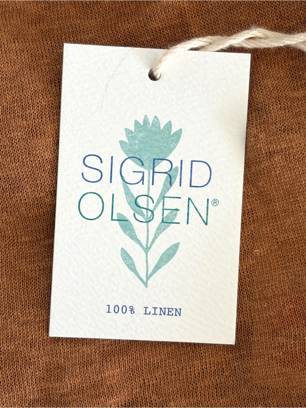 Sigrid Olsen Linen Top - NWT - Women’s XL - Picture 3 of 10